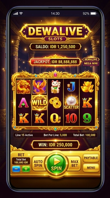 Halaman kategori aplikasi dewalive yang lengkap dan mudah dijelajahi.